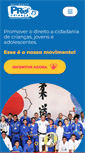 Mobile Screenshot of movimentoprocrianca.org.br